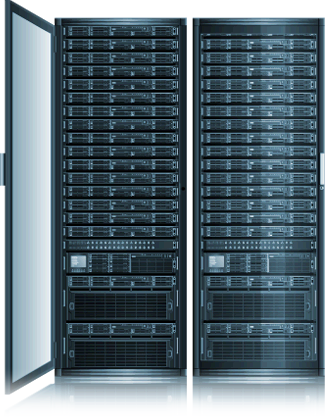 HostMySite Rack Servers Illustration