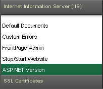 CHANGE ASP VERSION