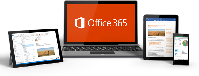 Microsoft Office 365 on mobile computing devices